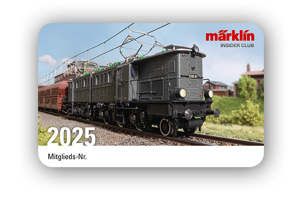 Jetzt Clubmitglied bei Märklin werden und von den Leistungen profitieren