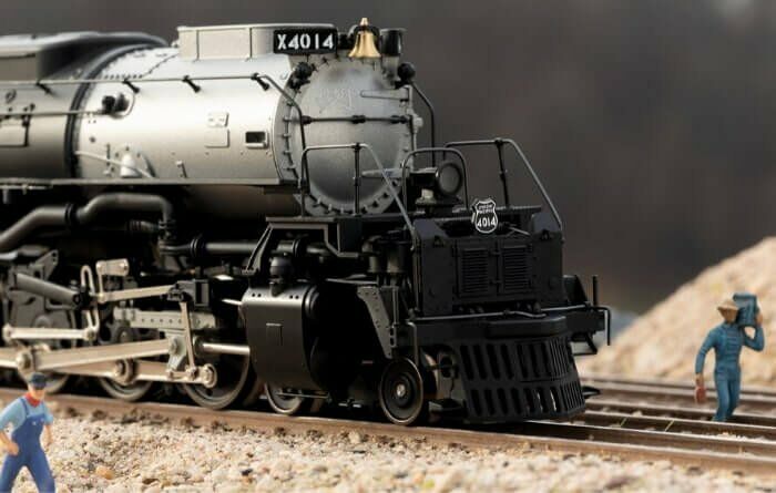 Een Big Boy Steam-locomotief Cake Topper